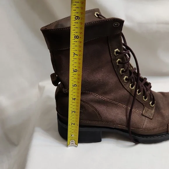 Timberland Genuine Leather Canvas Lace-up boots (w size 8.5) - Picture 16 of 16